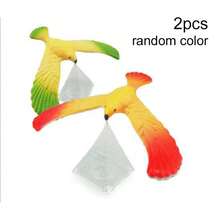Águila equilibrada de pájaro de gravedad con pirámide, juego de equilibrio de escritorio de plástico, vaso oscilante, juegos de rompecabezas para niños, juguetes TMZ, 2 ~ 4 Uds. FVMC - 4 piezas - Ver 9
