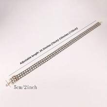 四叶草刺绣手工包，加长加宽5.08厘米，配有加厚可调节可拆卸肩带，适合单肩包或斜挎包，轻便百搭的女士手提包 - 彩色 - 查看 8