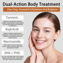 SUMIFANG 120ml Turmeric Acid Turmeric Exfoliating Mist Containing Turmeric, Turmeric Acid And Niacinamide. Gentle And Non-Irritating Ingredients. Improves Rough Texture, Makes Skin Smoother, Brightens Complexion, Fades Dullness, Evens Out Skin Tone, Enhances Radiance, Strengthens Skin Barrier, Replenishes Moisture, Restores Healthy Glow. - Turmeric - View 5