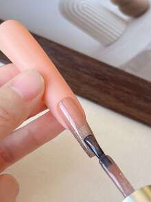 硅胶美甲练习手指+磁性底座，美甲新手训练假指甲模型支架工具套装 - 彩色 - 查看 7