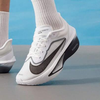 Jordan Giày chạy bộ nam ZOOM FLY 6, giày thể thao ngoài trời, giày thường ngày thoải mái FN8454-100