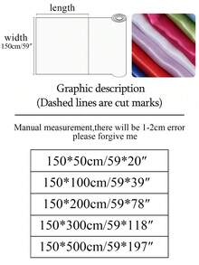 1件水波纹雪纺面料，柔软垂坠网纱面料，适用于婚纱DIY缝纫 - 多色 - 查看 2