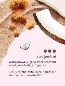 Dove 温和去角质，柔滑肌肤。多芬身体磨砂膏，1罐，298克，红糖配方，细腻去角质，温和清洁，滋润滋养。全身适用。 - 298g 黑糖 - 查看 3