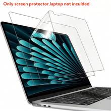 Ultra Clear PET Screen Protector Guard For MacBook Air 13.6-Inch 2022-2025 M4/M3/M2 Chip Model:A3240/A3113/A2681, HD Screen Protector Film - View 3