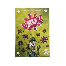 Virus Card Game The Contagiously Virus 2 Card Correct Version Party Game For Fun Family Games - Green - View 4