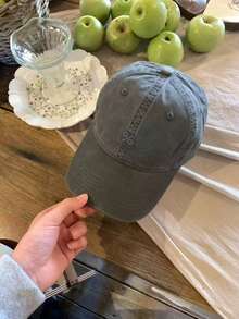 1顶夏季复古防晒牛仔软顶棒球帽女式水洗宽檐帽户外沙滩防晒帽 - A - 查看 6