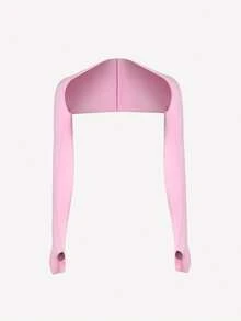 Cooling Long Sleeve Arm Sleeves For Women And Men Comfortable Breathable Cover Shrug For Golf And Cycling - 粉色 - 查看 7