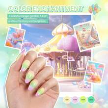 Beetles Gel Nail Polish Kit With U V Light - 80Pcs Color Enchantment 55 Colors Gel Polish Starter Kit - Color Enchantment - View 9