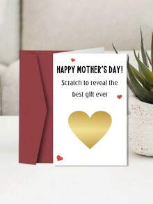 1张趣味母亲节刮刮卡，附信封，刮开后可获得特别的互动式母亲节礼物卡，还有送给女儿/儿子的惊喜。 - 查看 9