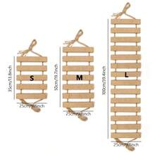 35cm/50cm Hanging Sisal Cat Climbing Ladder, Soft Ladder For Playing, Climbing And Scratching - Apricot - View 4