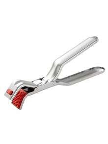 1PC Stainless Steel Anti-Scalding Clip, Kitchen Bowl Clip, Steamer Clip, Heat-Resistant Kitchen Tool. Functional Anti-Scalding Clip With Silicone Anti-Slip Material. Suitable For Air Fryers, Steamers, And Ovens. Ergonomic Handle - Lightweight And Easy To Use. - Multicolor - View 6