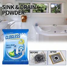 Drainage Pipe Blockage Removal Powder - Cleanse Clogged Pipes In Sinks, Toilets And Kitchens.(4pcs) - Powdery - View 3