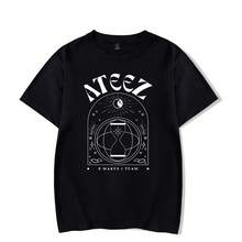 Ateezs Merch Tshirt 8 Makes 1 Team Tshirts Fashion Kpop Men Women Shirt Sweatshirt Tee Casual Short S - 黑色 - 查看 1