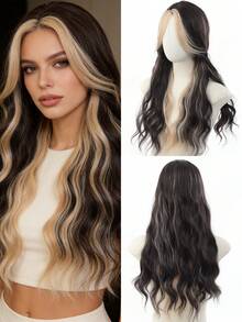 28 Inch Dyed Green Long Curly Wig With Eight Character Bangs, Heat-Resistant Fiber Synthetic Curly Wig, Suitable For St. Patrick's Day Female Role-Playing And Music Festival Wear - Multicolor - View 8