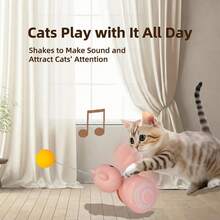 Interactive Cat Swaying Toy - Automatic Swaying Cat Teaser To Relieve Stress And Provide Interactive Fun - Keeps Cats Entertained And Overcome Boredom - View 9