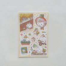Hình dán chuột hamster dễ thương, hình dán động vật hoạt hình dùng cho sổ lưu niệm, nhật ký tự làm, hình dán hoạt hình dễ thương, thiết kế động vật hoạt hình, hình dán trang trí tự dính, thích hợp để trang trí sổ lưu niệm, album, hành lý/máy tính xách tay/ván trượt/đàn guitar/tủ lạnh/mũ bảo hiểm/lịch, tuyệt vời cho quà tặng sinh nhật và ngày lễ, đồ dùng sổ lưu niệm, văn phòng phẩm, hình dán vui nhộn. - nhãn dán hamster bông - Xem 18
