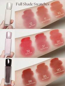 JOOCYEE 哑光唇釉 棉花糖色，哑光质地，滋润轻盈，持久不黏腻，女性适用 - #37 Candy Pink - 查看 12