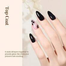 Beetles Gel Polish 2Pcs 15ml No Wipe Top Coat Gel Nail - 2Pcs 15ML Top Coat - 查看 8