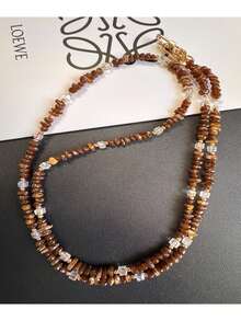 1pc Crystal Beaded Crossbody Phone Chain, High-End Women's Accessory - Multicolor - View 6