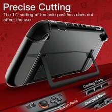 Clear Dockable Case For N2 Switch 2 (2025) 7.9", Slim Protective Cover With Soft TPU Grip & Hard PC Back, Joy-Con Detachable, Anti-Scratch - View 3
