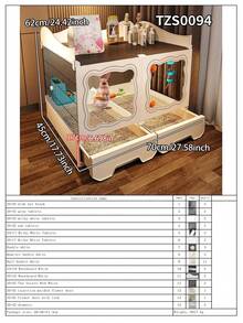 Drawer Style Rabbit Cage, Small Pet Villa With Storage Shelf, Easy To Clean, Assembled Mini Rabbit Habitat - Multicolor - View 16