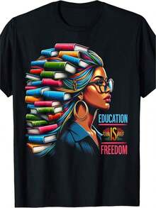 Women T-Shirts - Black - View 1