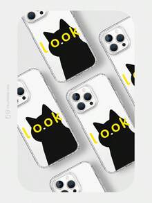 JURSUE Cute Kawaii Fashion Aesthetic Cartoon Funny Shockproof Protective Soft Phone Case Compatible With IPhone 17 16 15 14 13 12 11 Pro Max SE 2020 X XR XS Ip 8 7 Plus MZ50359 - Clear - View 9