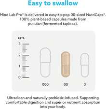 Mind Lab Pro ®   MLP ®   V4 Universal Nootropic ™   Brain Booster Supplement For Focus, Memory, Clarity, Energy - 60-Count - Plant-Based, Naturally Sourced Memory Vitamins For Better Brain Health, Made In USA - 1 - 查看 7