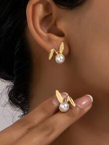 1 Pair Multifunctional Easter Bunny Series Earrings For Women - Multicolor 3 - View 3