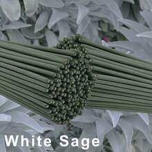 20/53/119/248/359支装白鼠尾草熏香棒，薰衣草香薰棒，8.66英寸，适用于瑜伽和冥想，净化心灵，消除负能量 - 鼠尾草 - 查看 6