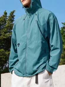 CAMEL CROWN Men's Outdoor Sports Lightweight Breathable UV Protection Jacket, Suitable For Fishing - Desert Grass Green - View 4