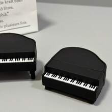 Artistic 3D Piano Design Earphone Protective Case Compatible With Apple Air 1/2/3/4/Pro/Pro2/Pro3 - Multicolor - View 8