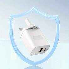 40W USB-C Charger, Dual Port PD Power Adapter + QC Type-C Wall Charger, Compatible With IPhone 17/16/15/14/13/12/11 Pro Max Plus, / Mini And Other Devices - View 7