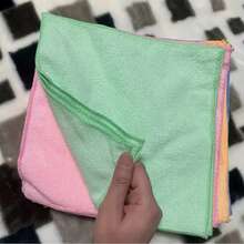 Microfiber Cleaning Cloth Pack, Multipurpose Durable & Absorbent Towel, Effortlessly Removes Stains & Grease, Ideal For Home & Kitchen Use Living Room Bedroom Bathroom & Furniture, 5/10/20pcs, Essential Cleaning Supplies - 10 Mixed Colors - View 11