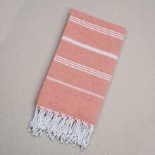 39"X71" Extra Large Turkish Beach Towel, Quick Dry For Adults, Can Be Used As Yoga Mat, Picnic Blanket, Travel Blanket, Bath Towel, Cruise Towel, Gym Towel - Horizontal Bar - View 14