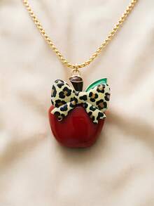 1件装返校及毕业季铅笔蝴蝶吊坠项链，INS风格设计，教师节元素，女士款 - 項鍊 - 查看 8