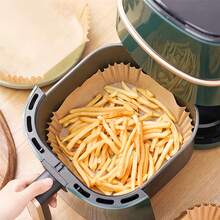 500pcs Square Air Fryer Liners, No Hassle Cleaning, Slouchy Chef's Companion: Heavy Duty Air Fryer Parchment Paper Mats, Say Goodbye To Sticky Mess! Disposable Square Air Fryer Liners, Non-Stick And Leak-Proof, Premium Disposable Air Fryer Inserts - Material, Heat Resistant, Space-Saving Square Air Fryer Baking Paper Mats, Suitable For Daily Cooking - Multicolor - View 4