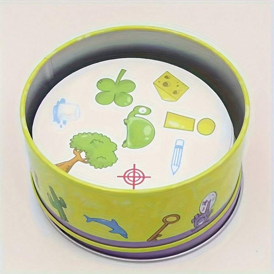 S Pot It! Classic Edition: Fast-Paced Matching Game With Everyday & Fun Icons, Perfect For Family, Travel & Party Play - Multicolor - View 1