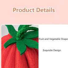 果蔬沐浴海绵，可爱沐浴球，泡沫丰富，不掉毛，可用于背部清洁的身体磨砂膏 - 查看 4