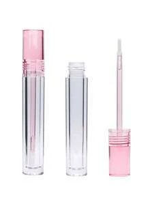 Round Fully Transparent Lip Gloss Tube Eyeliner Tube, Mascara Tube, Cosmetic Packaging Full Capacity 7.8ml Filling Volume 5.5ml Reusable Lip Gloss Tube, Lipstick Tube - Multicolor - View 9