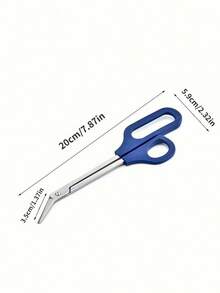 1/2pcs Thick Toenail Clipper, Long Handle Design - Precise Toenail Clipper, Suitable For Thick Nails, Also Capable Of Cutting Calluses, Essential Tool For Manicure & Pedicure | Ergonomic Design | Metal Structure - Multicolor - View 4