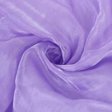 1件水波纹雪纺面料，柔软垂坠网纱面料，适用于婚纱DIY缝纫 - 多色 - 查看 65