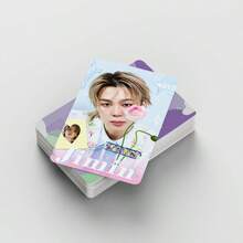 BT/S 2026 ARIRANG 专辑高清双面激光全息小卡 KPOP 收藏礼品，RM Jin J-Hope Jimin V 2026 ARIRANG 专辑高清双面激光小卡 ARMY 收藏礼品，多功能实用高清双面人物 LOMO 收藏卡，可收藏或装饰，送给粉丝和朋友的贴心礼物 - 彩色 - 查看 8