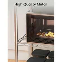 4 Tier Metal Shelving Unit Storage Rking Shelves Garage Warehouse Shed New - Multicolor - View 5