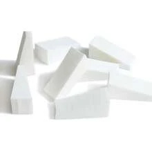 20pcs Makeup Sponge Wedges, Smooth Application, Mini Multi-Faceted Gradient Nail Art Soft Sponges, Ombre Nail Art Tools (White), Nail Art Supplies, Nail Art Tools, Nail Art Tools, Back To School, Nail Art, Nail Art Tools (For Fake Nails), Nail Care Tools - White - View 5