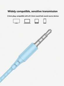 Wired In-Ear Headphones With Microphone, Macaron Colors, Compatible With 3.5mm Gaming - 查看 7