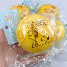 SNOOPY 1个史努比汉堡慢回弹减压捏捏玩具，超柔软PU仿真汉堡玩具挂件，学生礼物，款式随机 - 黑色 - 查看 5