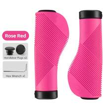 WEST BIKING 1对人体工学自行车把套防滑防震自行车车把套带2个塞子 TPE 山地自行车把套骑行配件 - 多色 - 查看 14