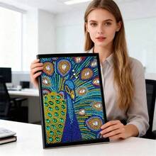 SNA 2026新款钻石刺绣日记本,热销DIY 5D钻石画马赛克圆形钻石DIY手工钻石画圣诞装饰 - 套裝 - 查看 12