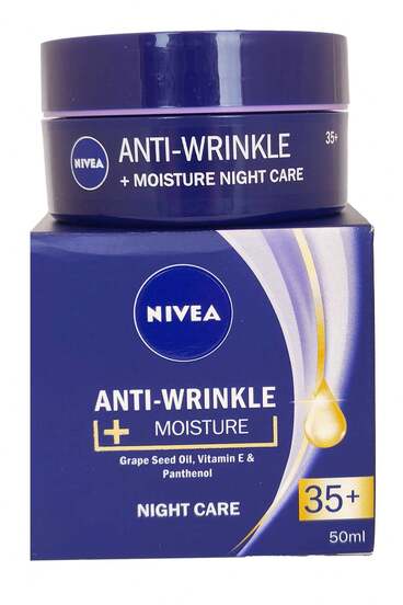  Nivea Anti Wrinkle Moisture 35+ 50ml Night Care Skin Care